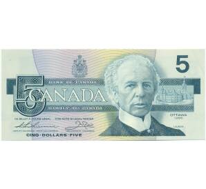 5 долларов 1986 года Канада