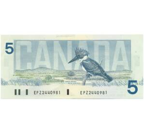 5 долларов 1986 года Канада