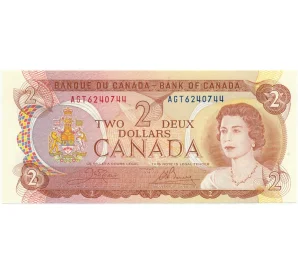 2 доллара 1974 года Канада