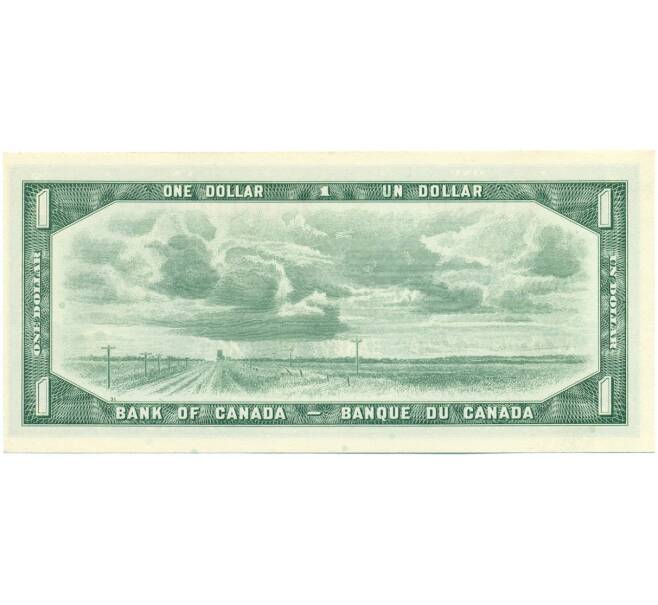 Банкнота 1 доллар 1954 года Канада (Артикул: K12-08562) — Фото №2