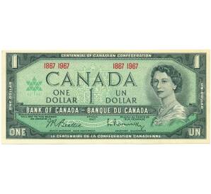1 доллар 1967 года Канада — Фото №1