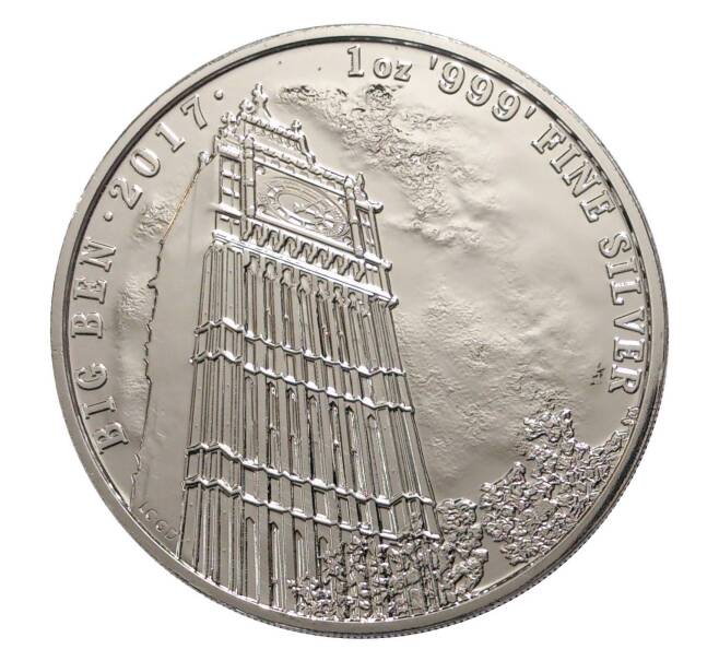 Монета 2 фунта 2017 года Великобритания «Биг-Бен» (Артикул M2-6765)