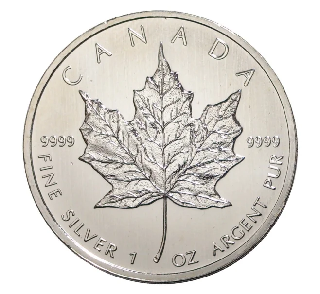 Монета 5 долларов 2012 года Канада «Кленовый лист» (Артикул M2-6766)