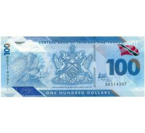 100 долларов 2019 года Тринидад и Тобаго
