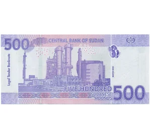 500 фунтов 2019 года Судан