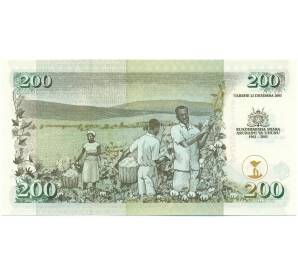 200 шиллингов 2003 года Кения «40 лет независимости»