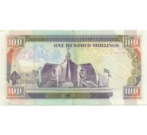 100 шиллингов 1991 года Кения