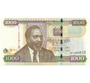 1000 шиллингов 2009 года Кения