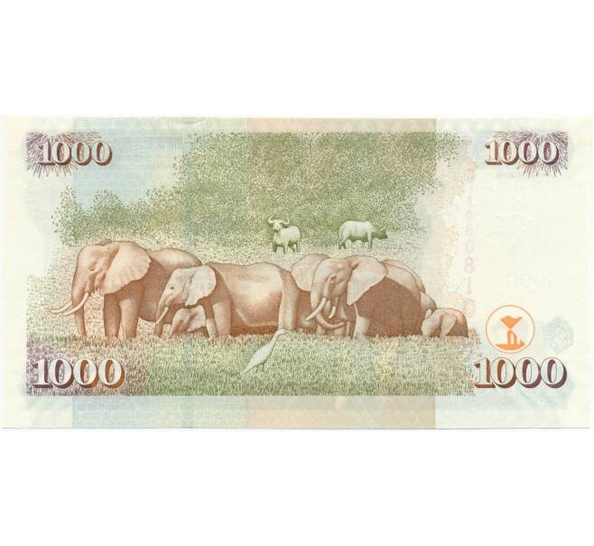 Банкнота 1000 шиллингов 2009 года Кения (Артикул K12-08650)