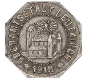 10 пфеннигов 1918 года Германия — город Лойткирх (Нотгельд) — Фото №1