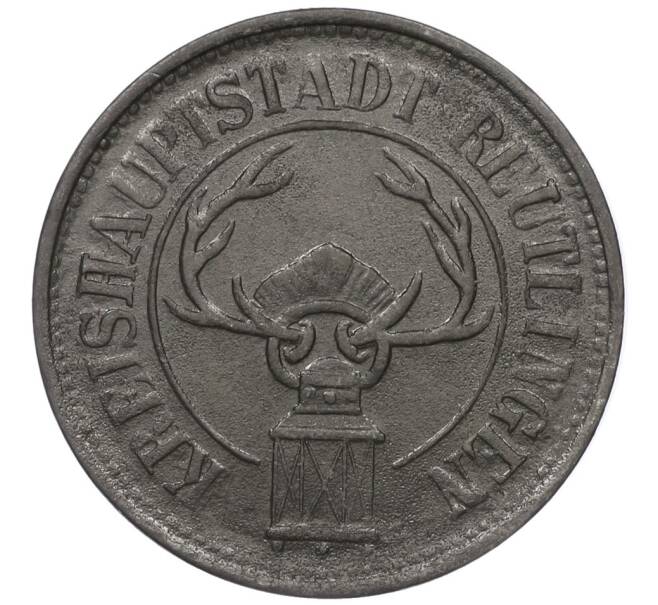 Монета 50 пфеннигов 1918 года Германия — город Ройтлинген (Нотгельд) (Артикул K12-08663)