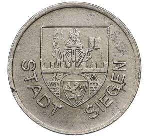 50 пфеннигов 1918 года Германия — город Зиген (Нотгельд) — Фото №1