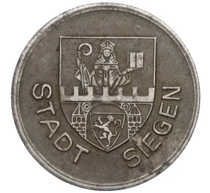 50 пфеннигов 1918 года Германия — город Зиген (Нотгельд)