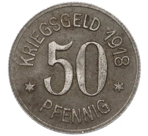 50 пфеннигов 1918 года Германия — город Зиген (Нотгельд)
