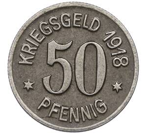 50 пфеннигов 1918 года Германия — город Зиген (Нотгельд) — Фото №2