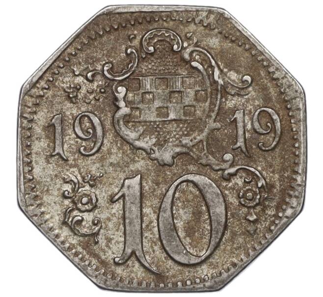 Монета 10 пфеннигов 1919 года Германия — город Хамм (Нотгельд) (Артикул: K12-08673) — Фото №2