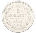 Монета 5 копеек 1876 года СПБ НI (Артикул K12-09351)