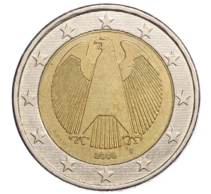 2 евро 2008 года F Германия