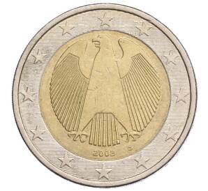 2 евро 2002 года G Германия