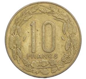 10 франков 1965 года Экваториальная Африка (Камерун)