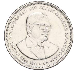 1/2 рупии 2013 года Маврикий