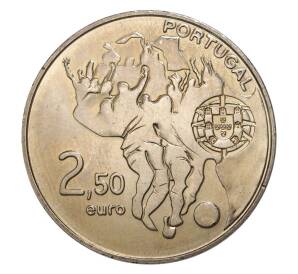 2.5 евро 2010 года Португалия «Чемпионат Мира по футболу в Южной Африке» — Фото №2