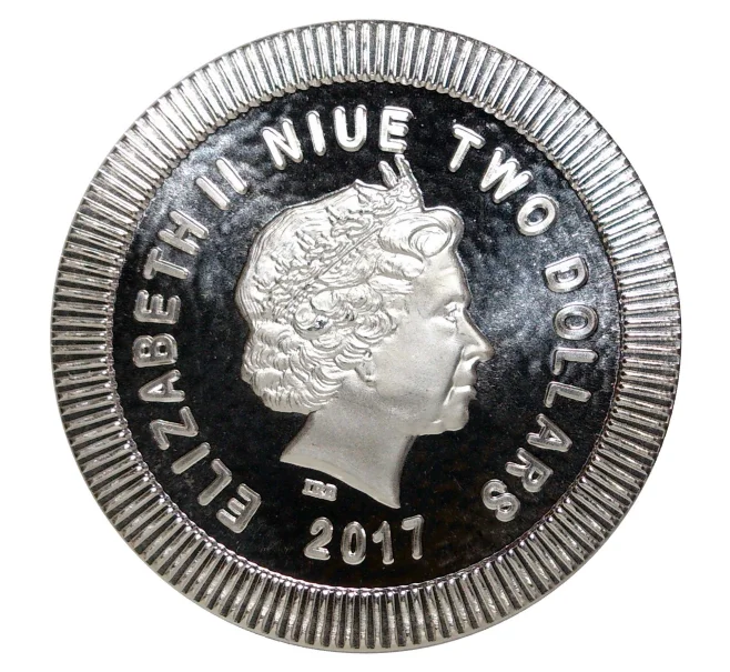 Монета 2 доллара 2017 года Ниуэ «Сова» (Артикул M2-6840)