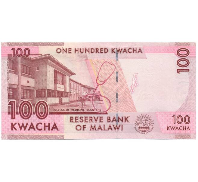 Банкнота 100 квач 2012 года Малави (Артикул K12-10080)