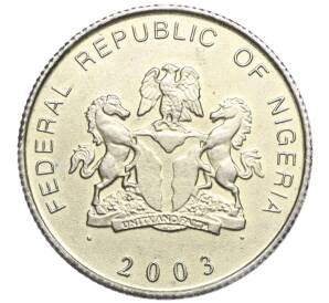 1 кобо 2003 года Нигерия