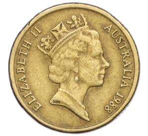 2 доллара 1988 года Австралия