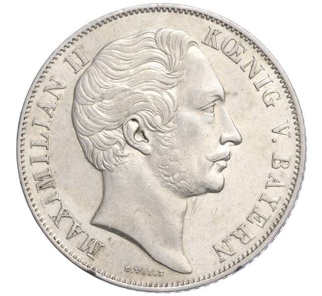 Монета 2 гульдена 1852 года Бавария (Артикул M2-73909)