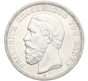 5 марок 1898 года G Германия (Баден)