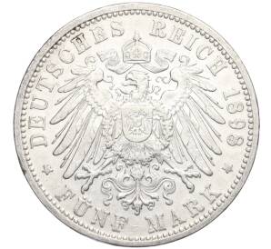 5 марок 1898 года G Германия (Баден) — Фото №2