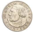 Монета 2 рейхсмарки 1933 года A Германия «450 лет со дня рождения Мартина Лютера» (Артикул M2-73957)