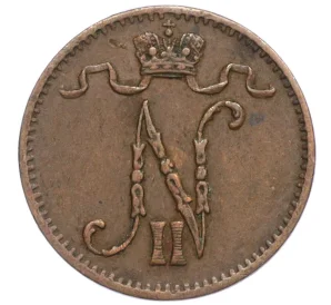 1 пенни 1906 года Русская Финляндия