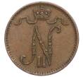Монета 1 пенни 1907 года Русская Финляндия (Артикул M1-59227)