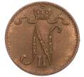 Монета 1 пенни 1907 года Русская Финляндия (Артикул: M1-59228) — Фото №2
