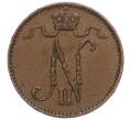 Монета 1 пенни 1908 года Русская Финляндия (Артикул M1-59237)