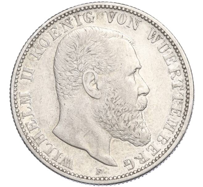 Монета 2 марки 1906 года F Германия (Вюртемберг) (Артикул M2-73982)