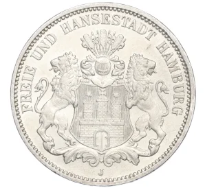 3 марки 1912 года Германия (Гамбург)