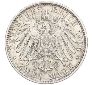 2 марки 1906 года D Германия (Бавария)