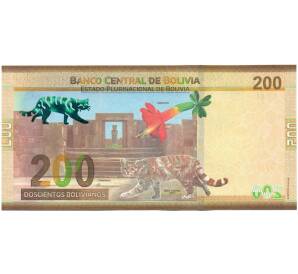 200 боливиано 2019 года Боливия — Фото №2