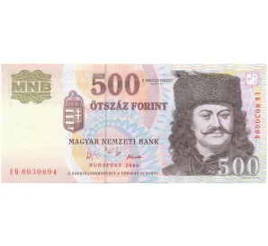 500 форинтов 2006 года Венгрия