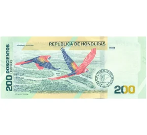 200 лемпир 2021 года Гондурас «200-летие Независимости»