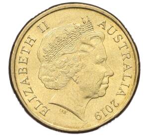 2 доллара 2019 года Австралия «Чемпионат мира по регби 2019 — Валлаби» — Фото №2