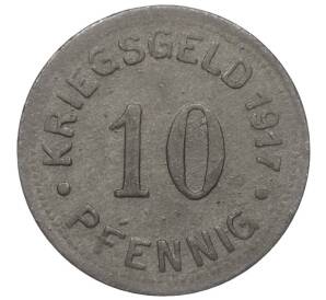 10 пфеннигов 1917 года Германия — город Мюнстер (Нотгельд) — Фото №2