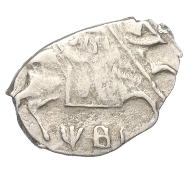 Монета Копейка 1712 года Петр I Старый денежный двор (Москва) (Артикул K12-10822)