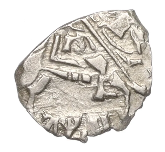 Монета Копейка 1711 года Петр I Кадашевский денежный двор (Москва) (Артикул K12-10827)
