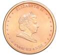 Монета 2 цента 2010 года Острова Кука (Артикул M2-74027)