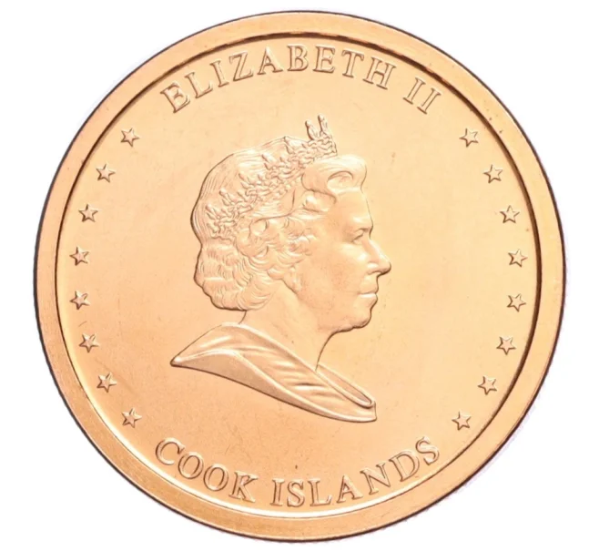 Монета 5 центов 2010 года Острова Кука (Артикул M2-74032)